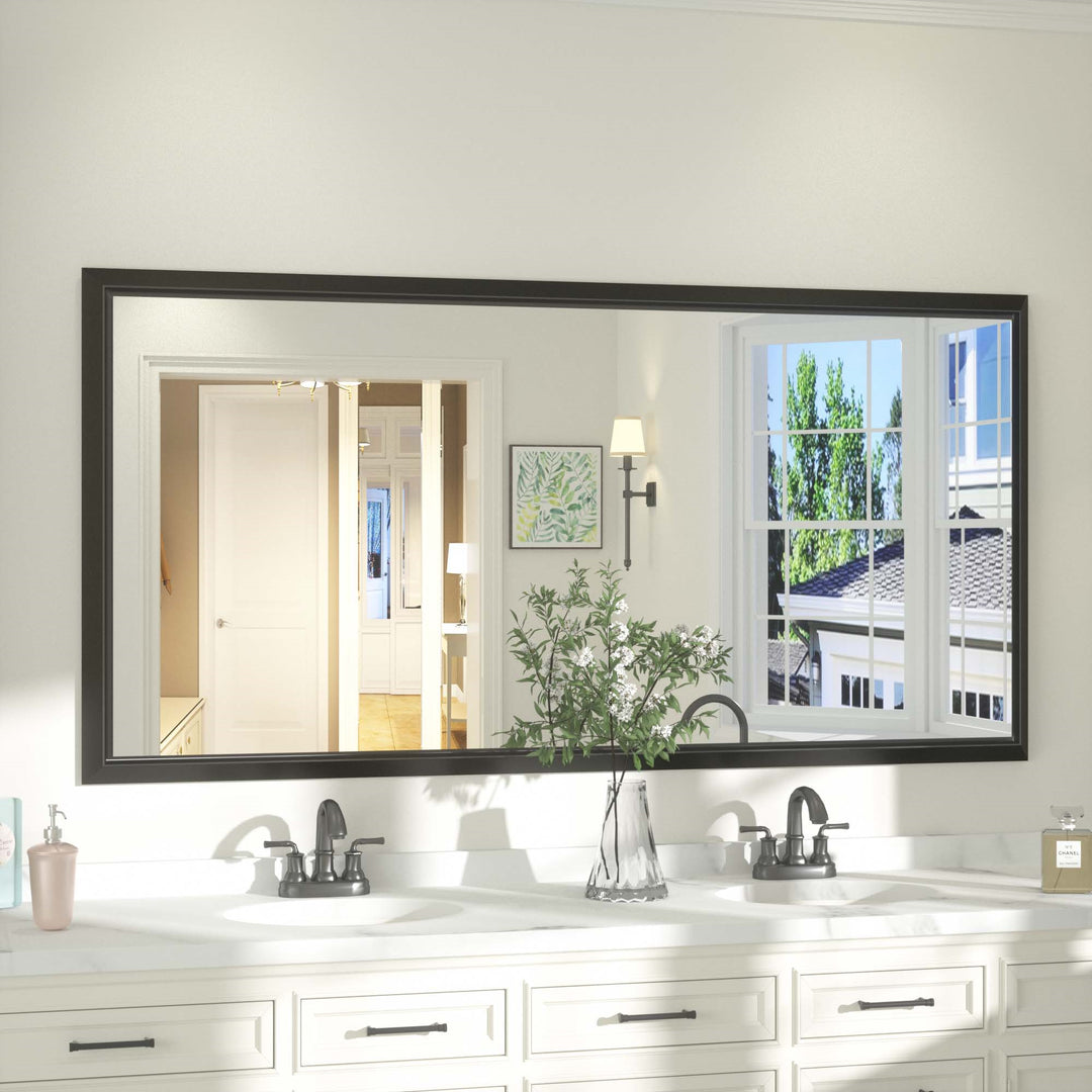 ROLOVE Miroir de courtoisie 30,5 x 30,5 cm, blanc 3329
