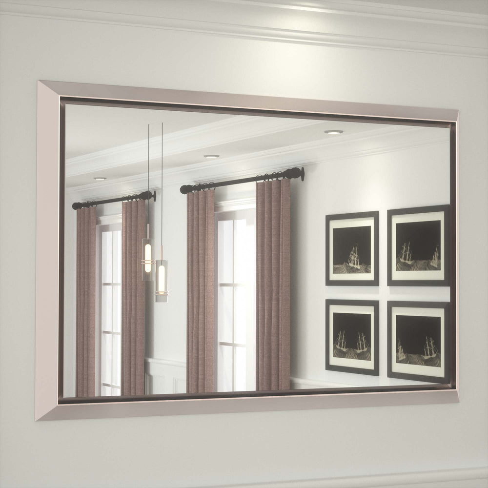 
                  
                    36 x 30 Inch | PILOCOS Farmhouse Vintage Rectangular Beveled Frame Bathroom Mirror for Wall
                  
                